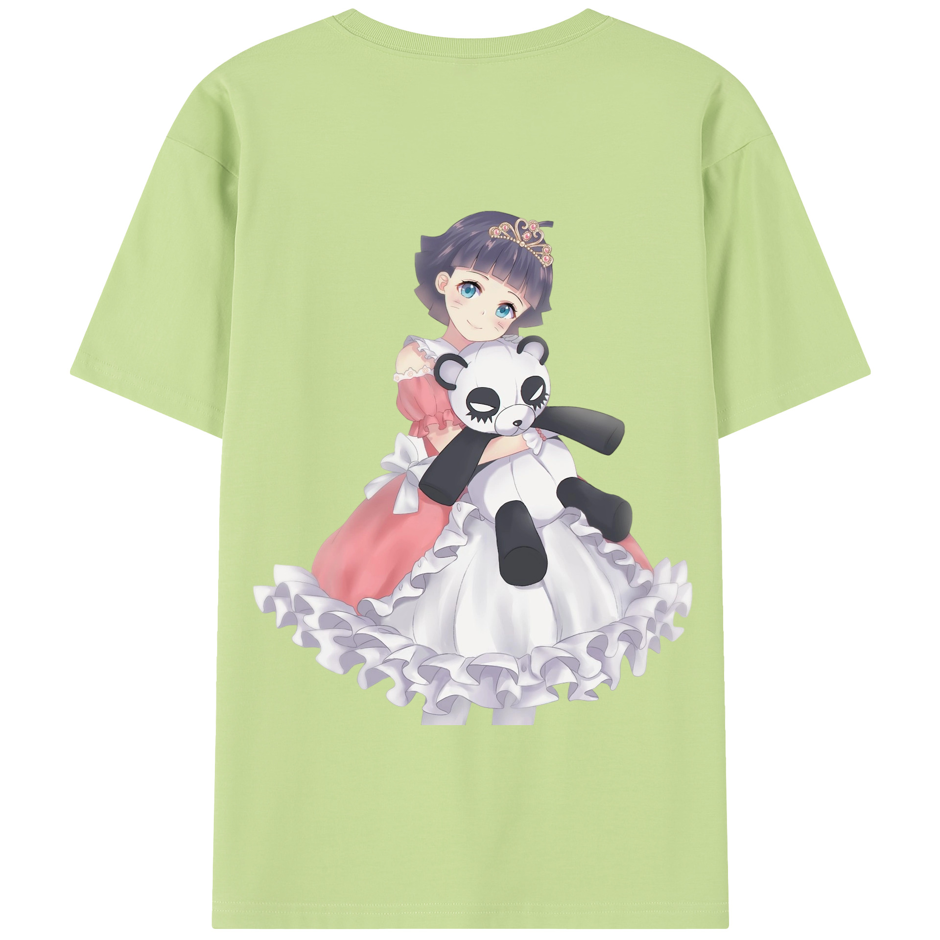（画像用） NARUTO -ナルト- うずまき ヒマワリ Uzumaki Himawari 綿100％半袖Tシャツ（背面プリント）